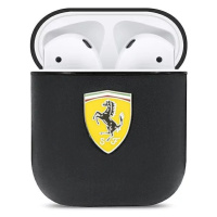 Ferrari FESA2LEBK AirPods cover black On Track Leather (FESA2LEBK)