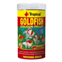 Tropical Goldfish Colour Pellet S 250ml/110g krmivo pro závojnatky, podporující vybarv