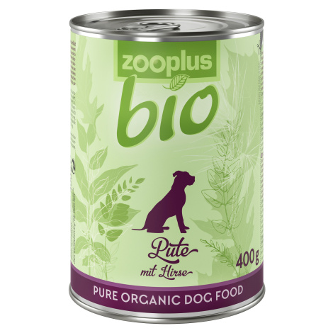 Zooplus Bio - bio krůtí s bio cuketou - 6 x 400 g