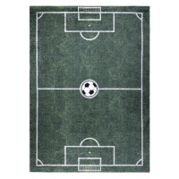Dywany Łuszczów Dětský kusový koberec Bambino 2138 Football green - 180x270 cm