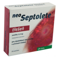 Neoseptolete Třešeň 18 pastilek