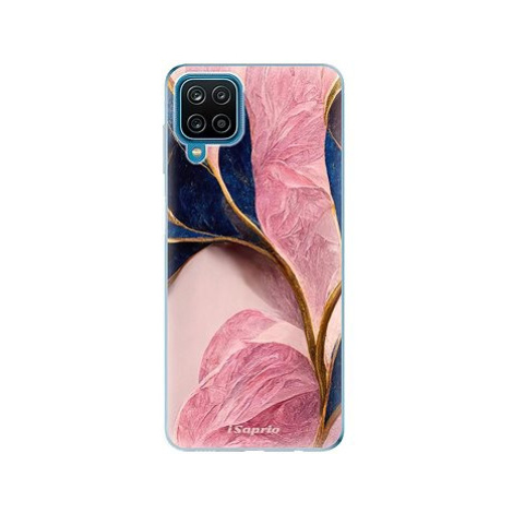 iSaprio Pink Blue Leaves pro Samsung Galaxy A12