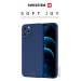 Zadní kryt Swissten Soft Joy pro Apple iPhone 14 Pro Max, modrá