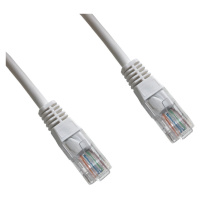 DATACOM Patch cord UTP cat5e 3M bílý