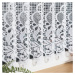 Dekorační metrážová vitrážová záclona JULIA bílá výška 70 cm MyBestHome Cena záclony je uvedena 