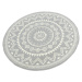 Hanse Home Collection koberce Kusový koberec Celebration 103444 Valencia Grey kruh - 140x140 (pr