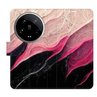 iSaprio Flip pouzdro BlackPink Marble pro Xiaomi 14 Ultra