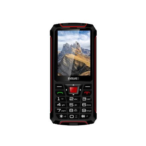 Evolveo StrongPhone W4 černá/červená