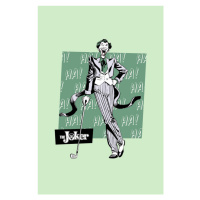 Umělecký tisk Joker - Haha, 26.7x40 cm