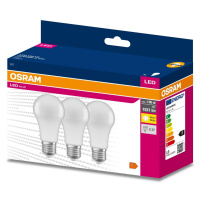 3PAK LED žárovka LED E27 A60 13W = 100W 1521lm 3000K Teplá 200° OSRAM VALUE