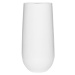Květináč Nax, barva lesklá bílá, více velikostí - PotteryPots Velikost: M - v. 70 cm, ⌀ 35 cm