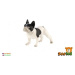 Francouzský buldoček - pes domácí zooted plast 6cm v sáčku