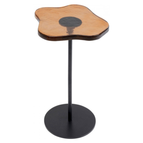 KARE Design Odkládací stolek Lava - oranžový, Ø30cm