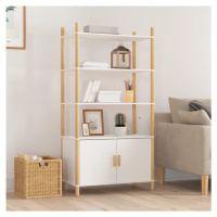 vidaXL Skříň highboard bílá 80x40x153 cm ompozitní dřevo