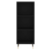 vidaXL Skříň highboard černá 34,5x32,5x180 cm kompozitní dřevo