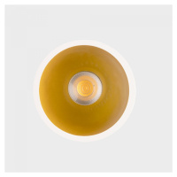 KOHL LIGHTING KOHL-Lighting NOON zapuštěné svítidlo s rámečkem pr.93 mm bílá-zlatá 38° 10 W CRI 