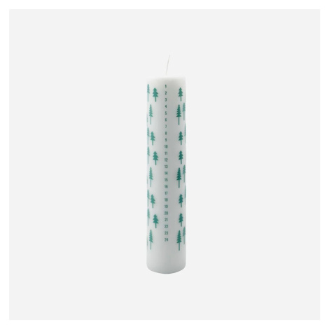 Adventní svíčka s čísly výška 30 cm House Doctor - zelená