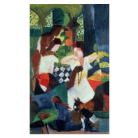 Obrazová reprodukce The Turkish Jeweller, August Macke, 24.6 × 40 cm