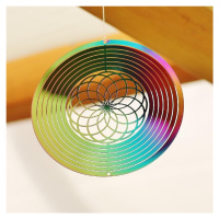 3D Harmonizační Spinner - Květ Života Duhový