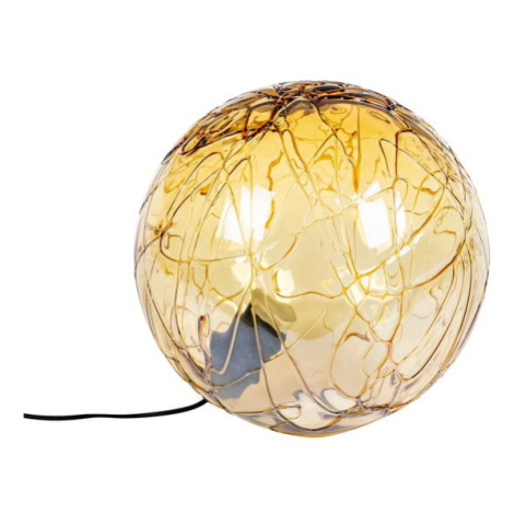 Stolní lampa ve zlaté barvě Dutchbone Lune, ø 39 cm