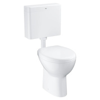 Wc kombi komplet Grohe BAU-CERAMIC alpská bílá zadní odpad 39560000
