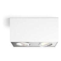 Philips Box stropní bodové LED 2 × 4,5W 1000 lm 2200-2700 K IP20 WarmGlow, bílé