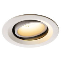 SLV BIG WHITE NUMINOS MOVE DL M vnitřní LED zápustné stropní svítidlo bílá/bílá 2700 K 55° otočn