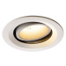 SLV BIG WHITE NUMINOS MOVE DL M vnitřní LED zápustné stropní svítidlo bílá/bílá 2700 K 55° otočn