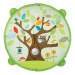 SKIP HOP Deka na hraní 5 hraček, polštářek Treetop Friends green-brown 0m+