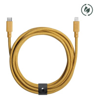 Kabel Native Union Belt Cable (USB-C – Lightning) 3m, kraft (BELT-CL-KFT-3-NP)