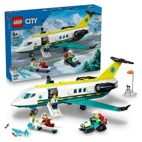 LEGO LEGO® City Letadlo záchranářské služby 60465