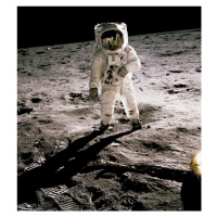 Fotografie Buzz' Aldrin, Apollo 11, 20 July 1969, 40 × 40 cm