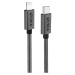 Next One USB-C to Lightning Metallic Cable 1.2m šedý