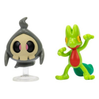 Pokémon akční figurky Duskull a Treecko 5 cm