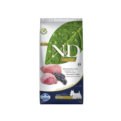 N&D PRIME DOG Adult Mini Lamb & Blueberry 7kg sleva