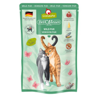 GranataPet pro kočky – Delicatessen Pouch čistá zvěřina 6 × 85 g