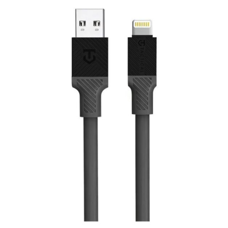 Kabel Tactical Fat Man Cable USB-A/Lightning 1m, šedá