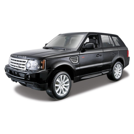 Burago range rover sport black 1:18