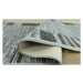 Associated Weavers koberce AKCE: 190x80 cm s obšitím Protiskluzový běhoun na míru Adagio 19 šedý