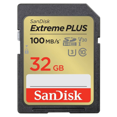 SanDisk SDHC karta 32GB Extreme PLUS SDSDXWT-032G-GNCIN