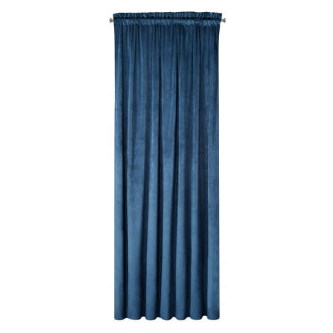 Top textil Závěs Velvet 140x250 cm tmavě modrý
