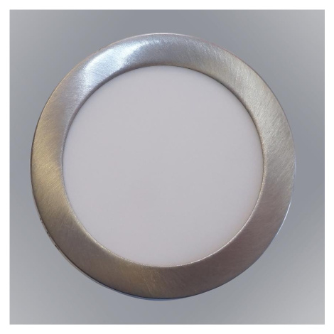 LED podhledové svítidlo RING 24W 4200K KULATÝ CHROM BAUMAX