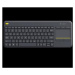 Logitech Wireless Keyboard Touch Plus K400 Plus, black, US