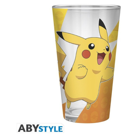Sklenice Pokémon - Pikachu 400 ml Abysse