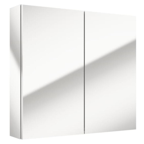 Koupelnová skříňka se zrcadlem Silver Shadow 2D0S 65 BAUMAX