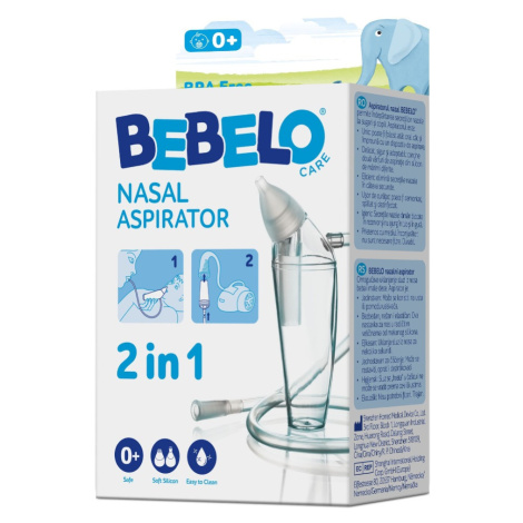 BEBELO Nasal Aspirator nosní odsávačka 1 ks