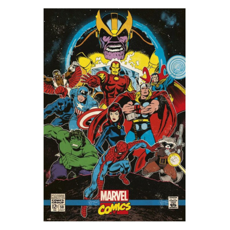 Plakát Marvel Comics - Infinity Retro (128) Europosters