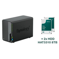 Synology DS224+ 2x HAT3310-8T (16TB)