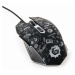 GEMBIRD myš MUS-6B-GRAFIX-01, černá s grafickým potiskem, USB