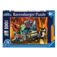 RAVENSBURGER Jak vycvičit draka: the nine realms 100 dílků